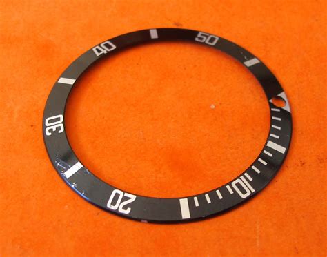 bezel insert for rolex sea dweller|genuine rolex submariner bezel insert.